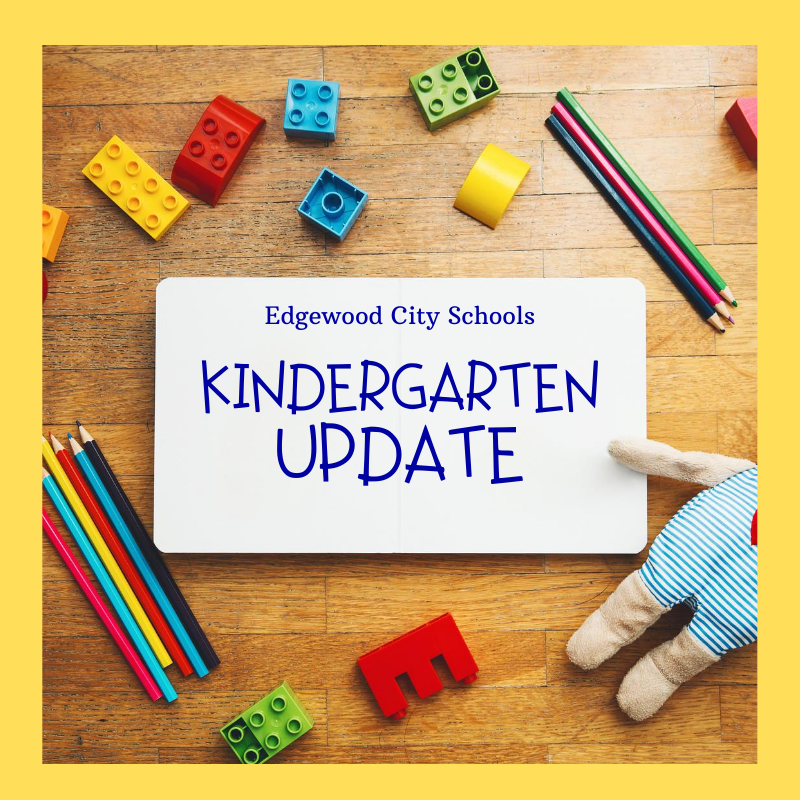 Kindergartner's 1st Day of School and Rescheduled Screening Dates