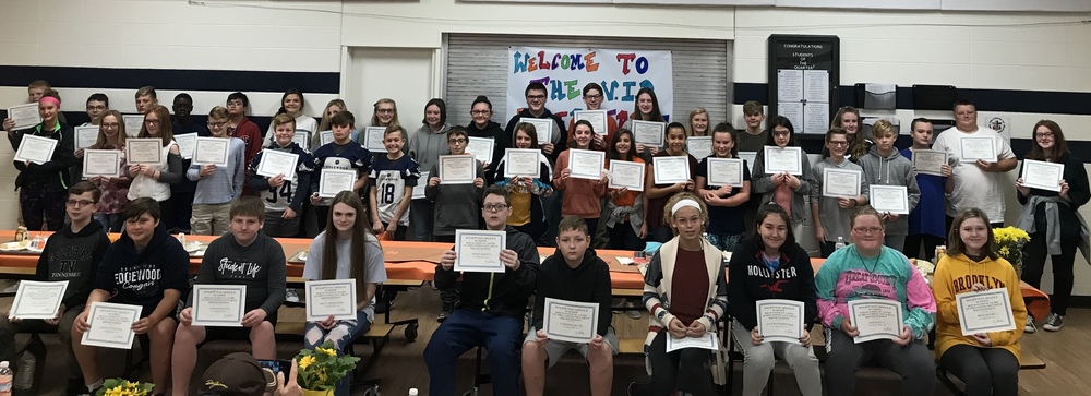 EMS Students of the Quarter Honored at a VIP Breakfast