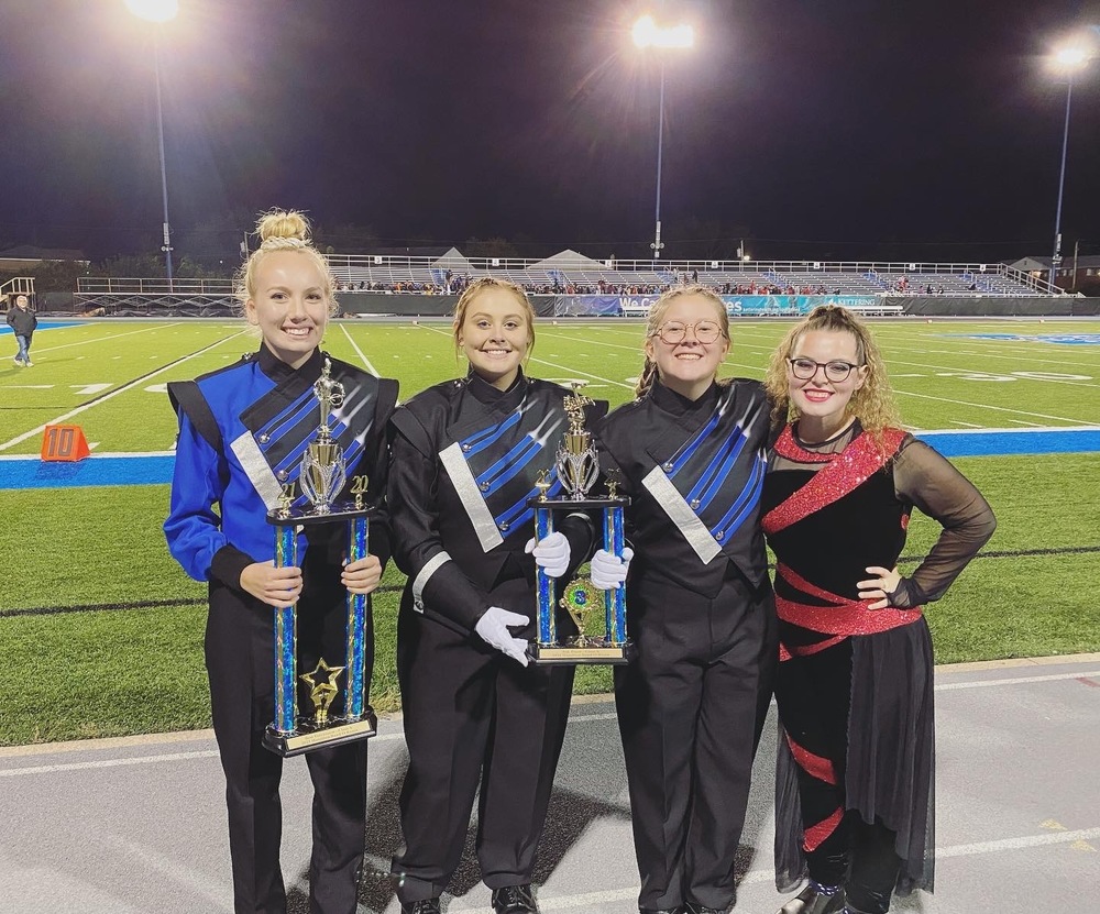 EHS BAND FINISHES 3RD AT HAMILTON; AWARDED BEST PERCUSSION!