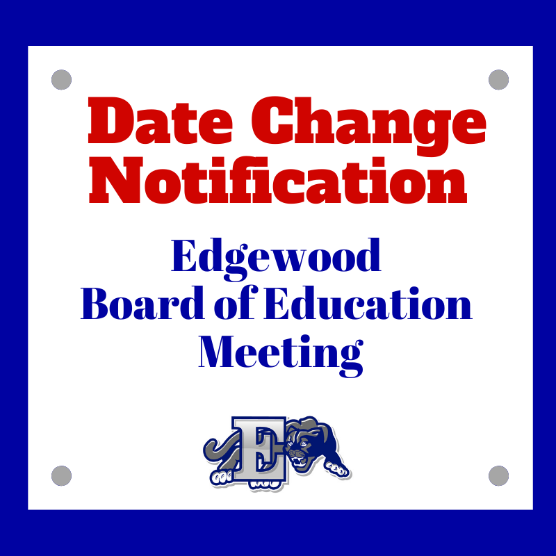 Board of Education Meeting Moved to February 25