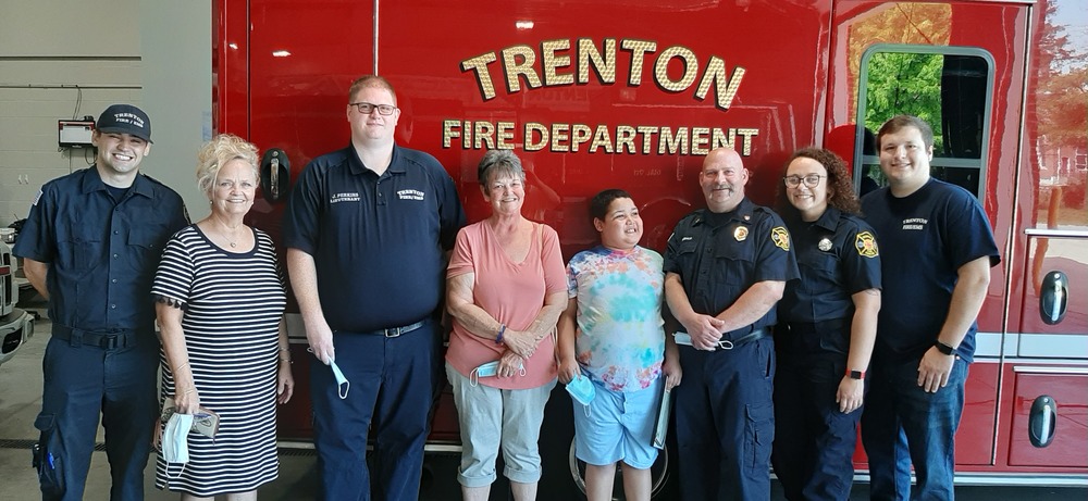 Michael Lipp Presented with Life Saving Medal
