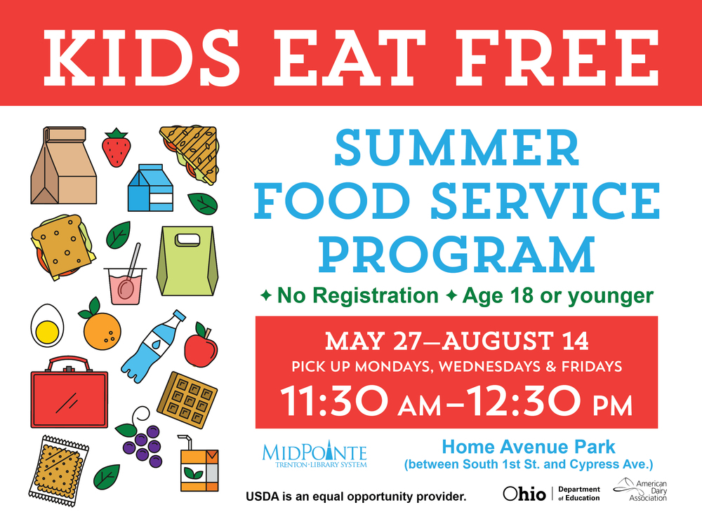 Area Summer Food Programs Edgewood City Schools