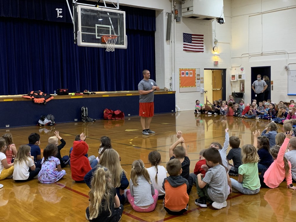Sycamore Township  Fire Department visits EECC