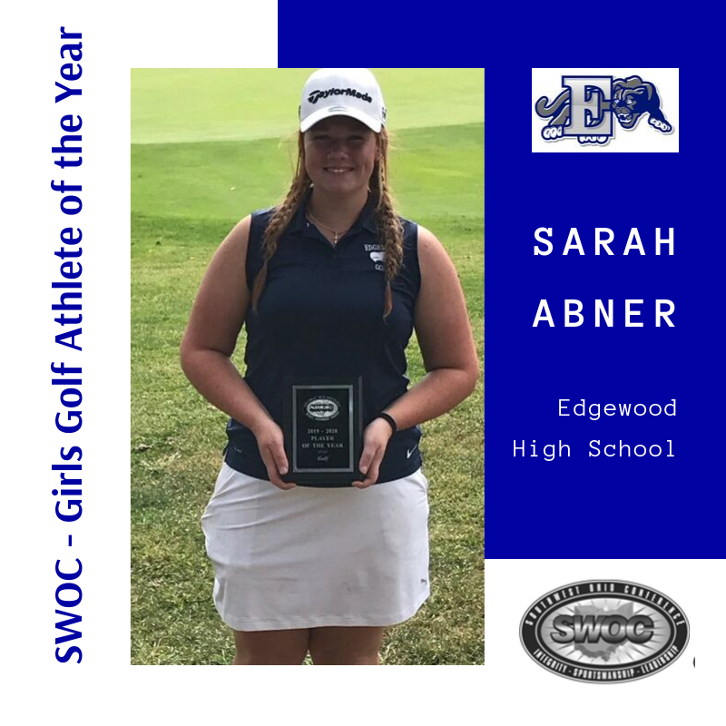 SWOC Girls Golf Athlete of the Year