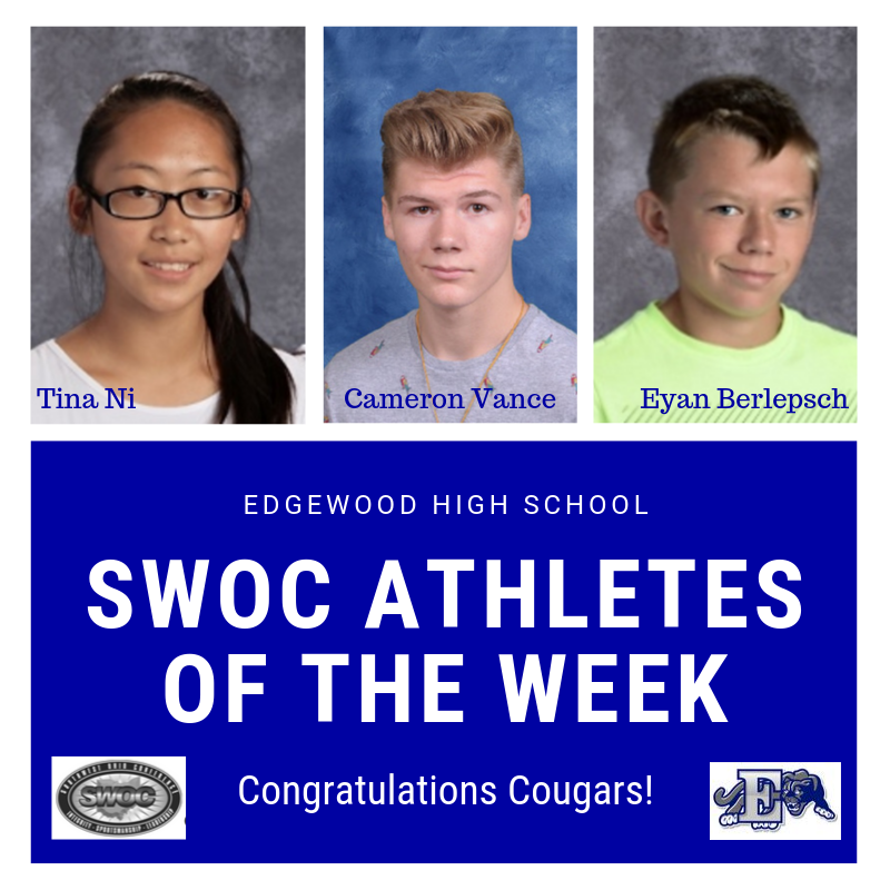 SWOC Athletes of the Week (Sept. 16-22)