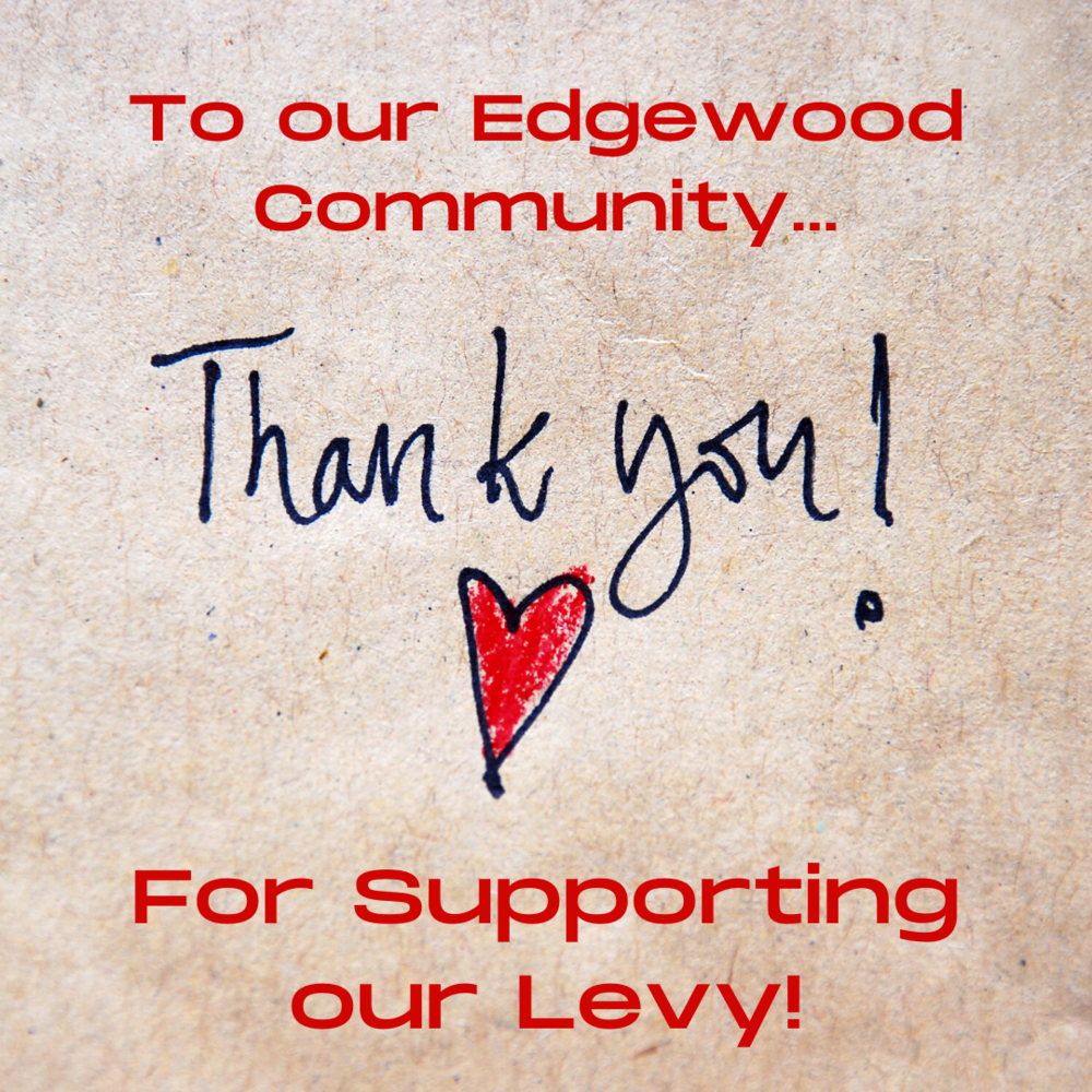Thank You for Supporting our Levy!