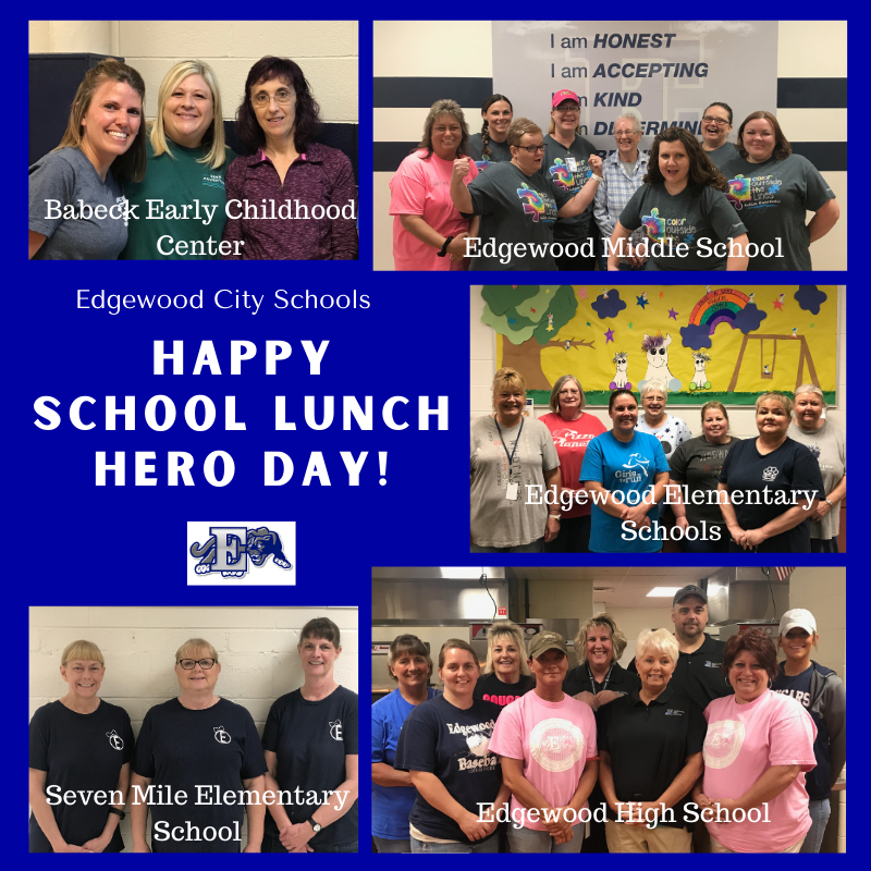Recognizing our Food Service Teams on School Lunch Hero Day