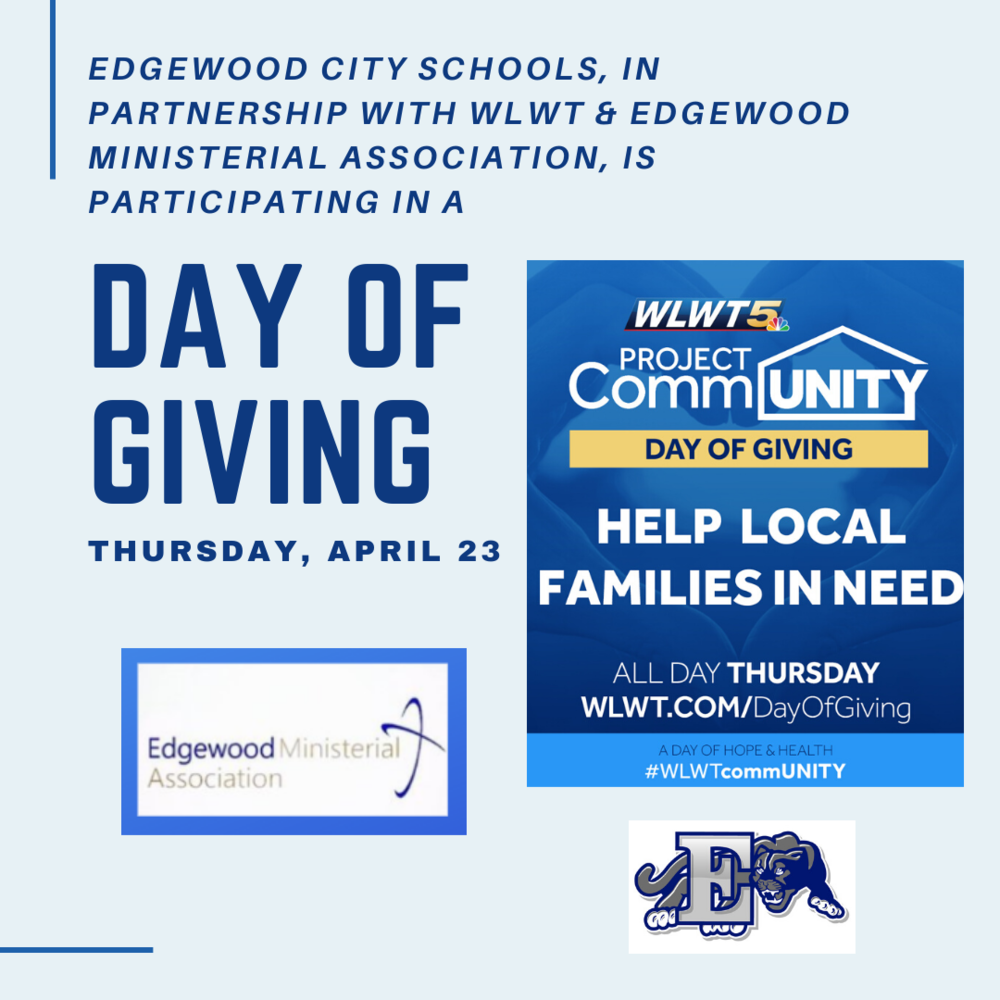 WLWT's Day of Giving to Support the Edgewood Ministerial Association