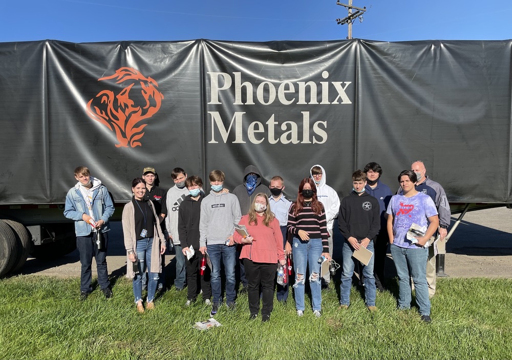 EHS Students Tour Phoenix Metals During Manufacturing Month