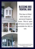 The Trenton Community Initiative Group Installs Blessing Box
