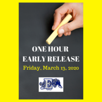 One Hour Early Release- Friday, March 13