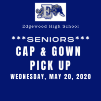 Cap and Gown Pickup Day Information