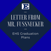 Letter from Mr. Russ Fussnecker regarding Graduation Plans for the Class of 2020