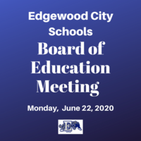 June 22nd Edgewood Board of Education Meeting