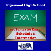 1st Semester Final Exam Schedule and Information