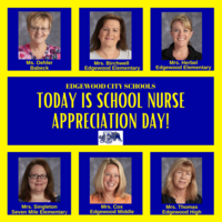 School Nurse Appreciation Day- May 6