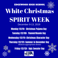 EHS White Christmas Spirit Week & Quarter Wars