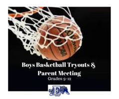 Boys Basketball Tryouts and Parent Meeting