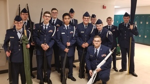 JROTC Cadets Place at Beavercreek Drill Meet