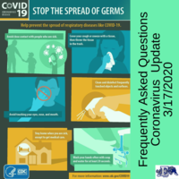 Coronavirus Update with Frequently Asked Questions (3/17/2020)