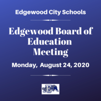 August Board of Education Meeting
