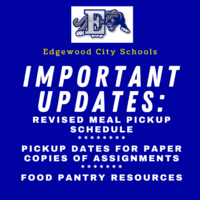 Important Updates of the Remainder of April (4/17/2020)