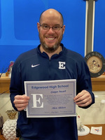Congratulations to Mr. Alex Ahlers on receiving Cougar Award