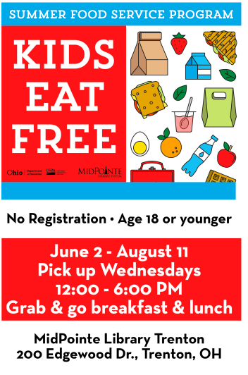 Summer Lunch at MidPointe Library Trenton