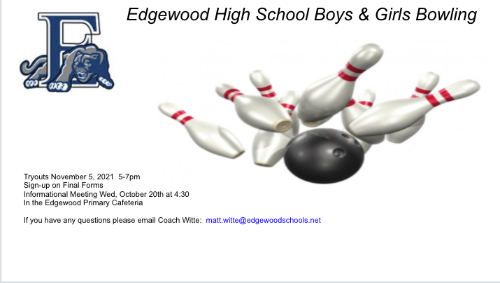 Bowling tryouts