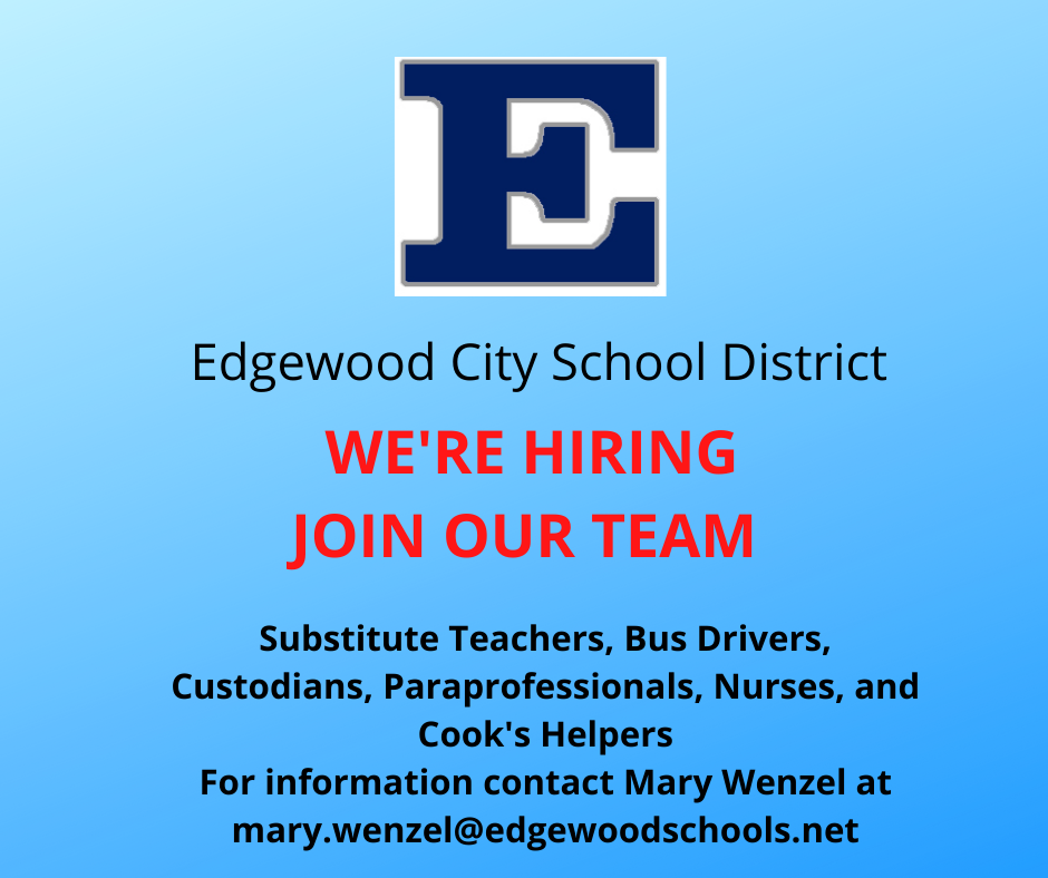 We're Hiring