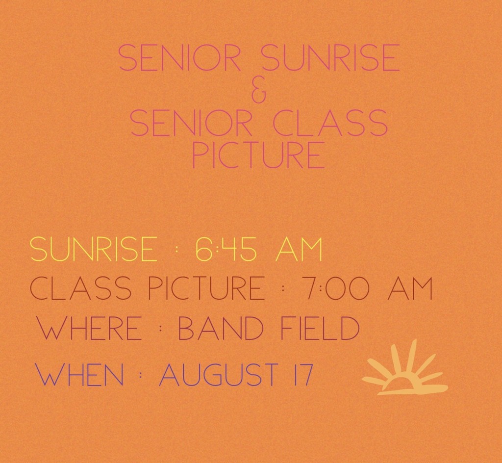 Senior Sunrise