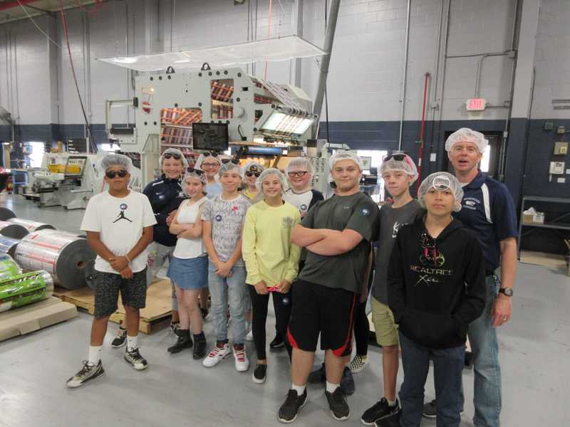EMS students on Manufacturing Day field trip
