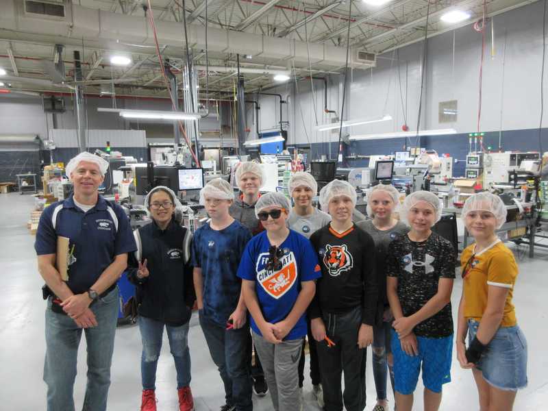 EMS students on Manufacturing Day field trip